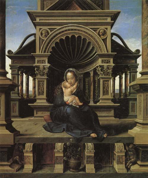 Bernard van orley The Virgin of Louvain Norge oil painting art